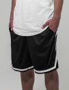 Two-tone Mesh Shorts Build Your Brand BY047