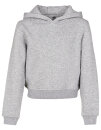 Girls Cropped Sweat Hoody Build Your Brand BY113