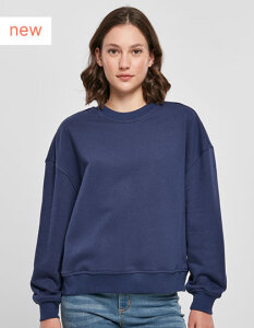 Ladies Oversized Crewneck Sweatshirt Build Your Brand BY212