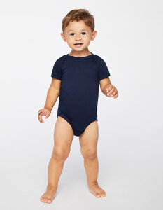 Infant Fine Jersey Short Sleeve Bodysuit Rabbit Skins 4424EU