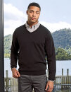 Men´s V-Neck Knitted Sweater Premier Workwear PR694