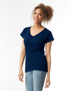 Softstyle Womens V-Neck T-Shirt Gildan 64V00L