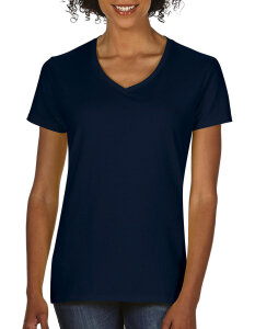 Premium Cotton Ladies V-Neck T-Shirt Gildan 4100VL