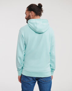 Pure Organic High Collar Hooded Sweat Russell Pure...