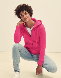 Premium Hooded Sweat Jacket Lady-Fit Fruit of the Loom...