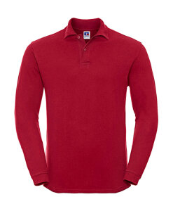 Long Sleeve Classic Cotton Polo Russell  0R569L0