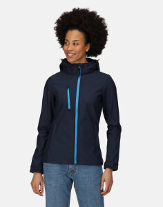 Womens Venturer 3-Layer Hooded Softshell Jacket Regatta...