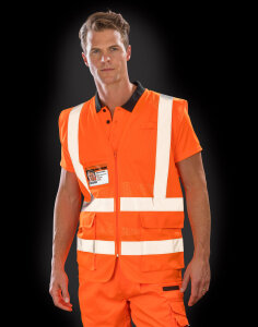 Executive Cool Mesh Safety Vest Result Safe-Guard R479X