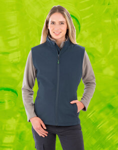 Womens Recycled 2-Layer Printable Softshell B/W Result...