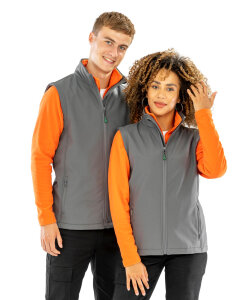 Womens Recycled 2-Layer Printable Softshell B/W Result Genuine Recycled R902F