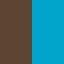 Brown / Turquoise